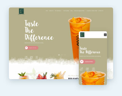 Ejemplo 5 de diseño de sitio web personalizado