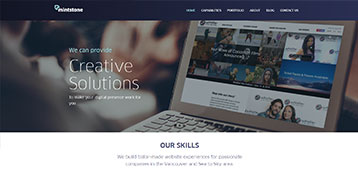 Daniel Dubreuil Website Screenshot