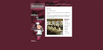 Delices du paradis Website Screenshot